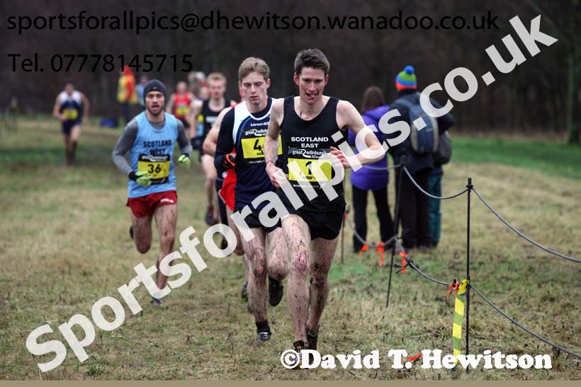 Celtic Nations senior and junior mens Great Edinburgh Cross Country. Photo: David T. Hewitson/Sports for All Pics